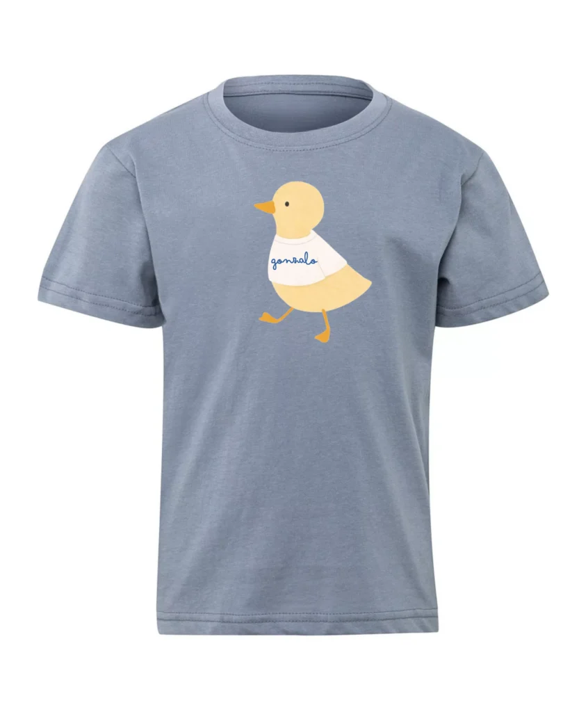 Camiseta niños pato