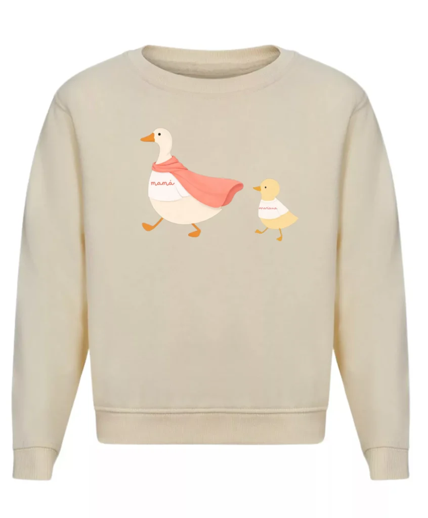Sudadera mamá pato