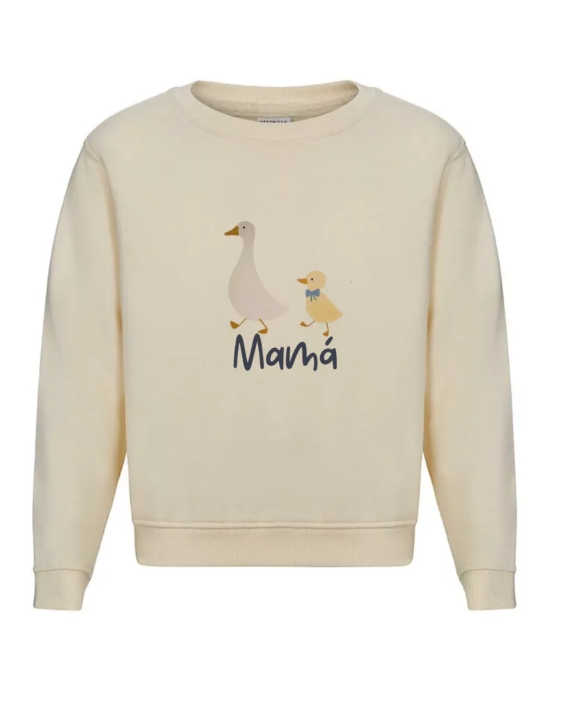 Sudadera pato mamá