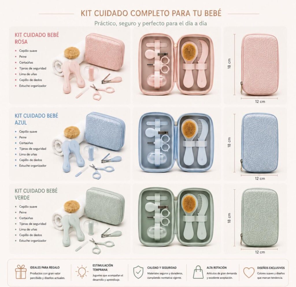 Kit cuidado kiokids