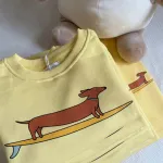 Sudadera niño y adulto perro surf