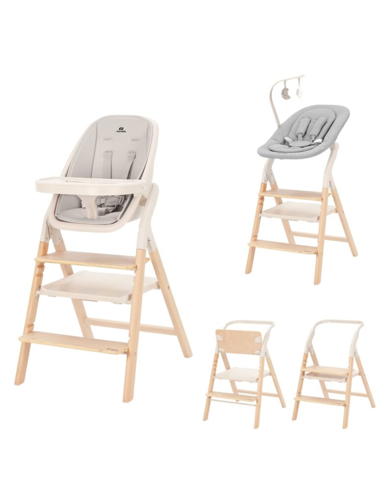 Trona evolutiva con hamaca carrello