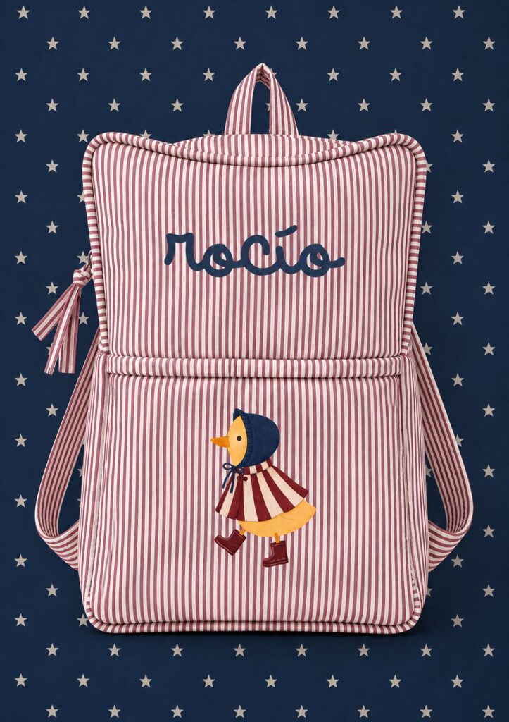 Mochila patos infantil