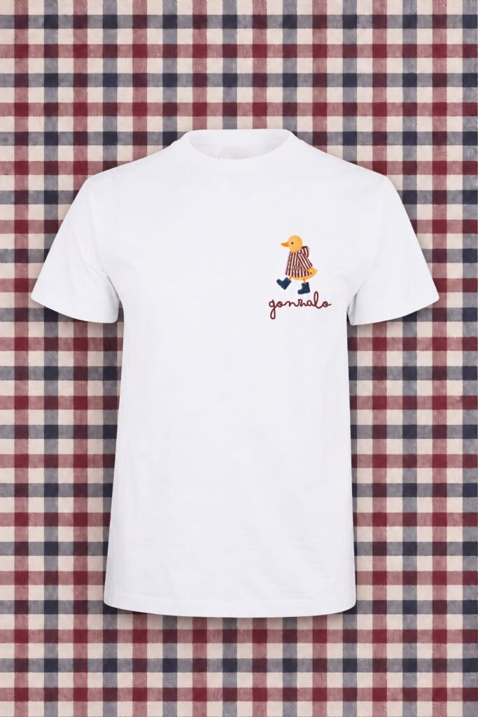 Camiseta niños pato