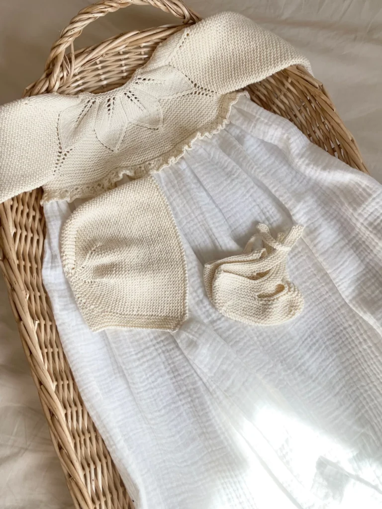 Conjunto faldón punto/lana