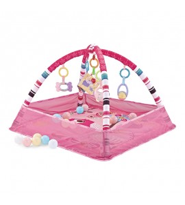 Manta de juegos rosa