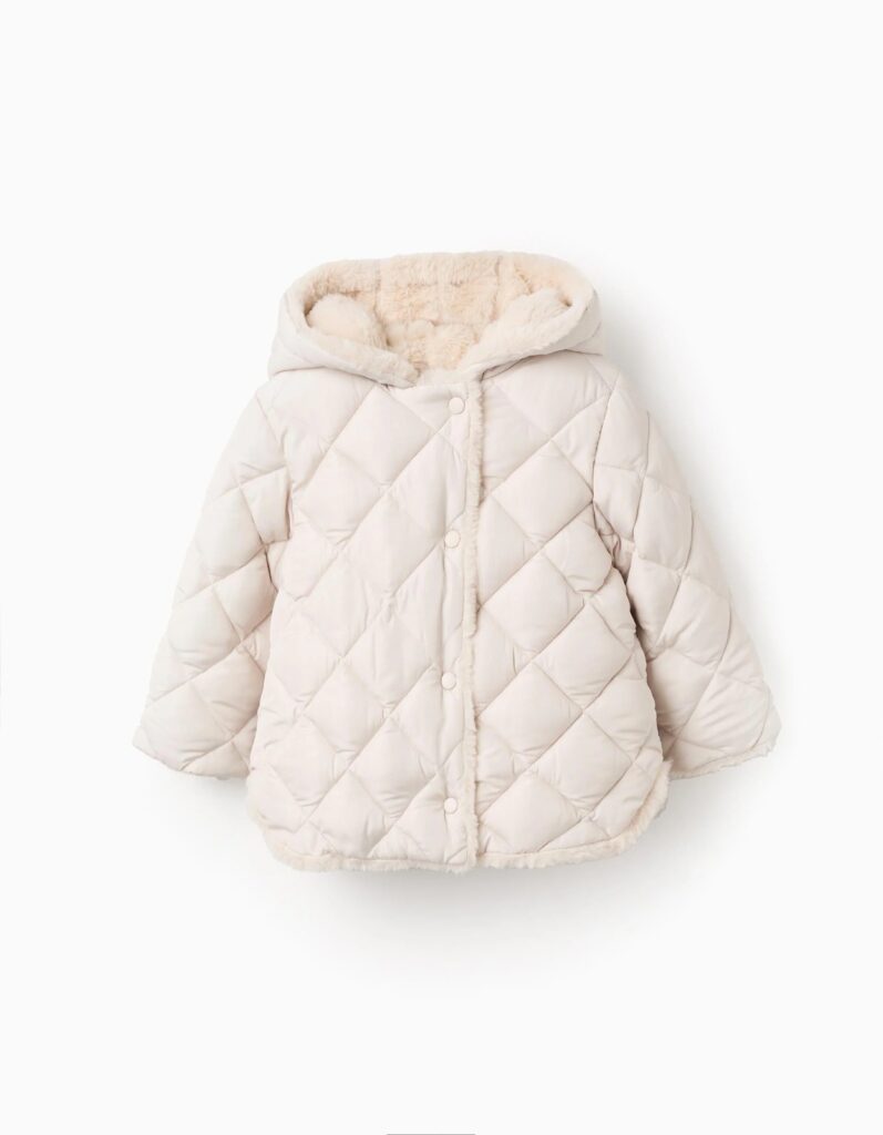 Abrigo pelito beige