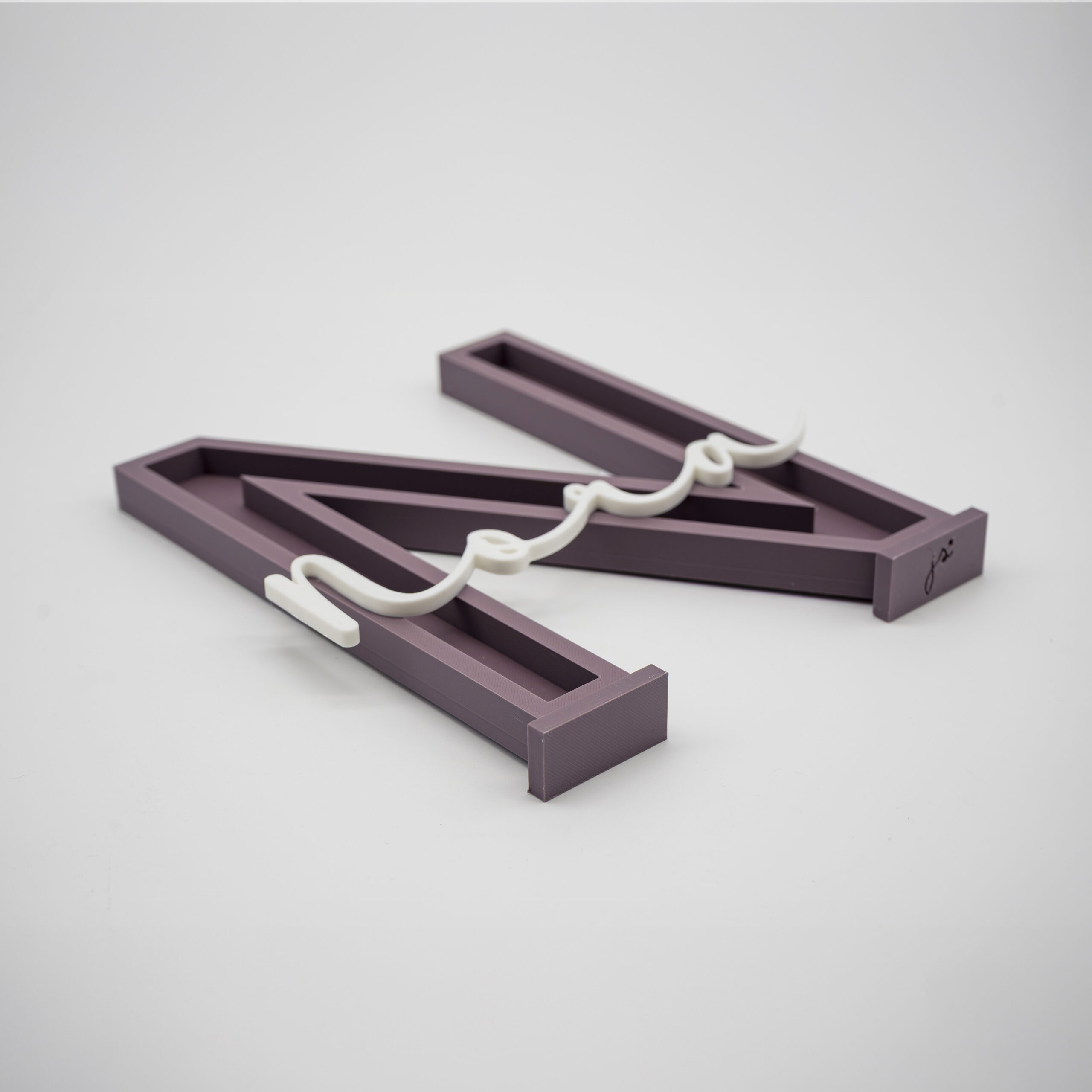Letra modelo cuadrado 3D - Imagen 9