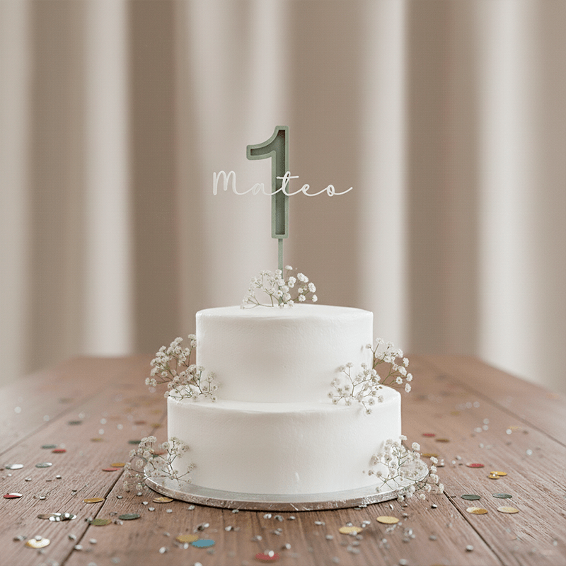 Topper tarta personalizado